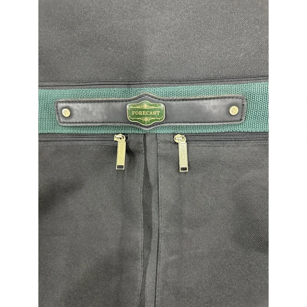 FORECAST Deluxe Garment Bag, Black Canvas (GOOD CONDITION)